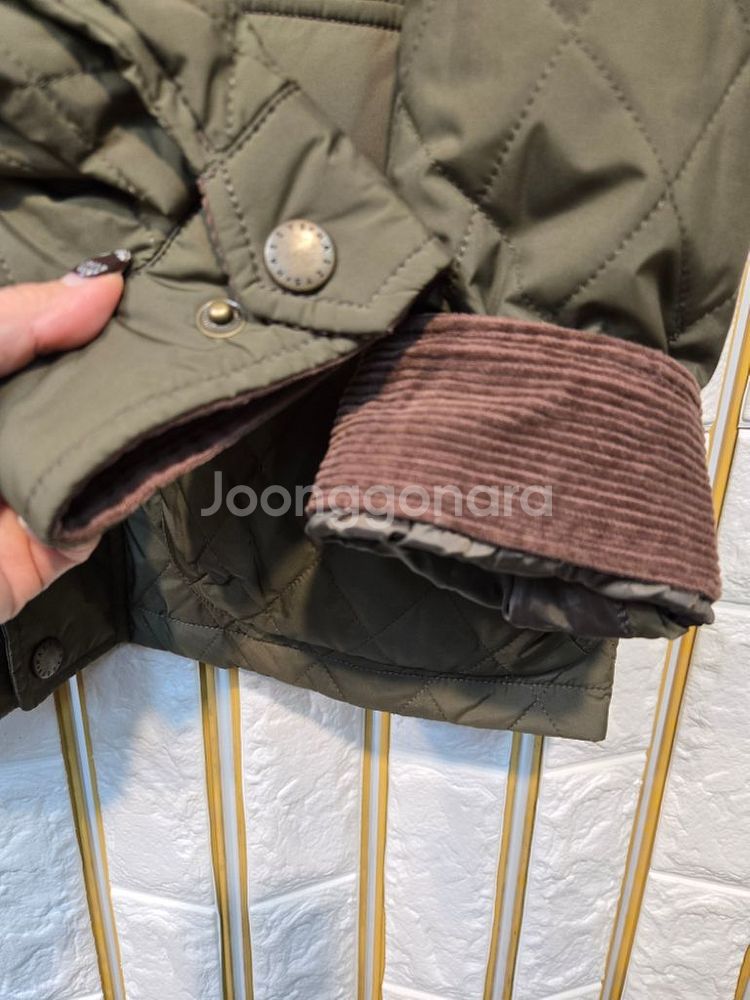 타미힐피거 남성 퀼팅점퍼 자켓 카키 100--3