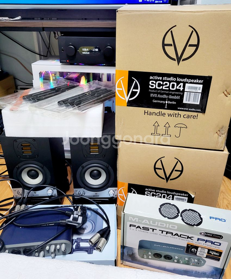 EVE AUDIO 이브 오디오 SC204 모니터 스피커--0