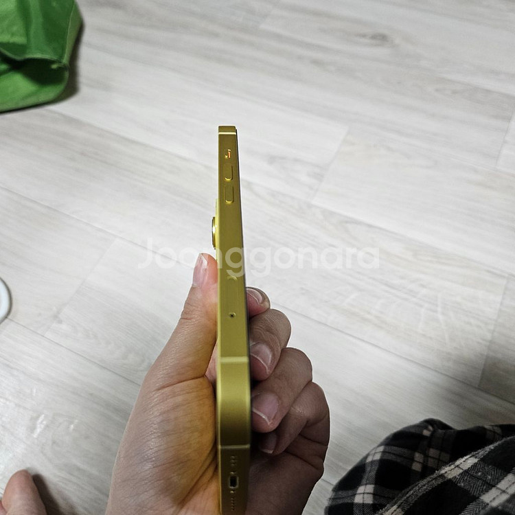 [새상품급]아이폰14 옐로우 256gb--3