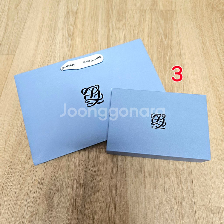 루이까또즈 명품 쇼핑백 케이스 상자 리본끈 반지갑 카드--2