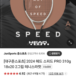 2024 헤드 스피드 PRO 310g