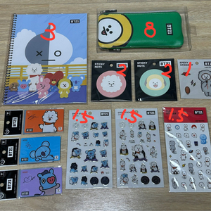 방탄 캐릭터 bt21 굿즈