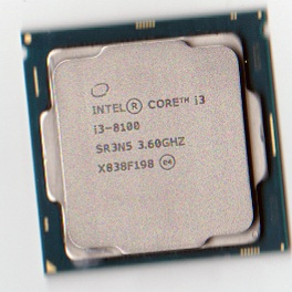 cpu i3-8100