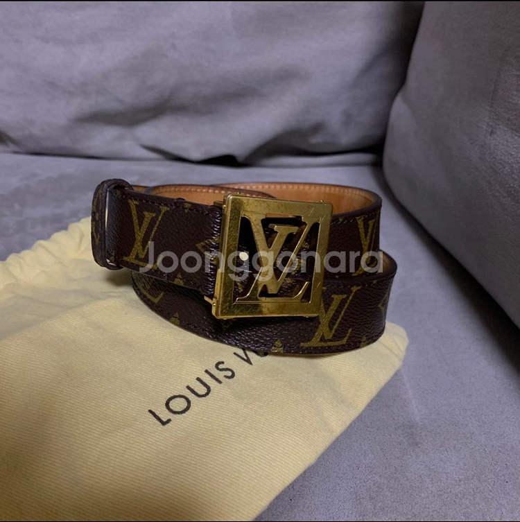 정품) 루이비통 벨트--1