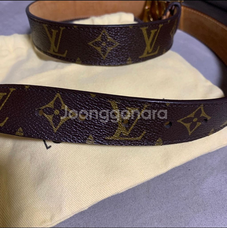 정품) 루이비통 벨트--3