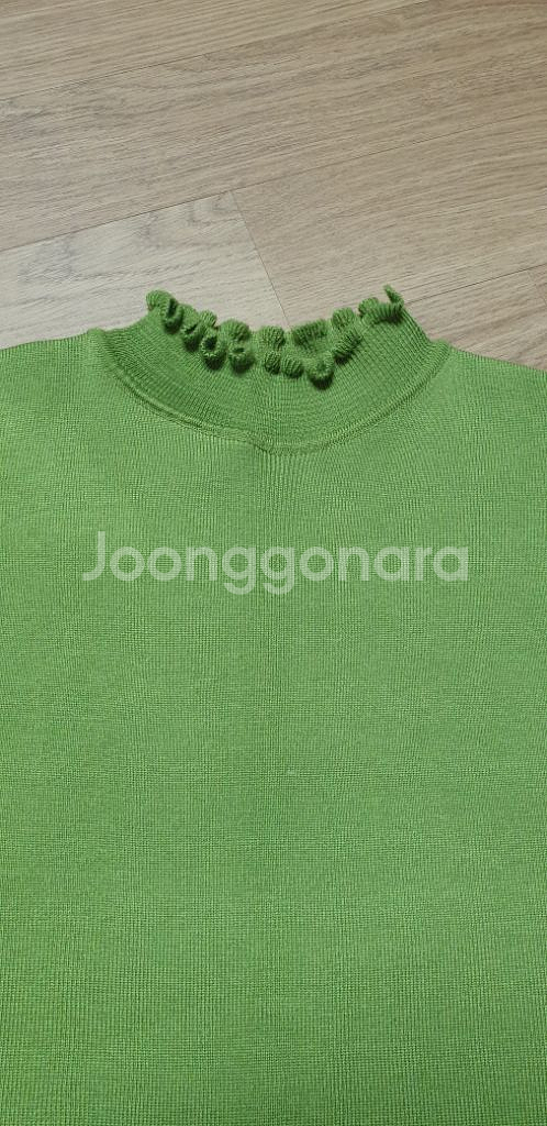여성 반목 니트 이쁜연두--8
