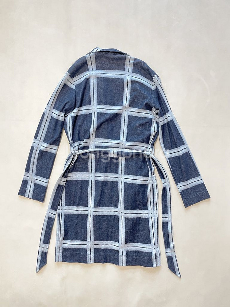 미하라야스히로 코튼 롱 자켓--1