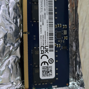 노트북 ddr5 램 12G 정상작동 확인 후 팝니다