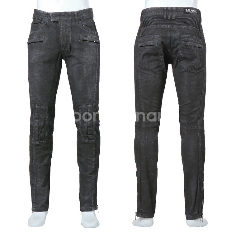 발망 캔버스 뉴바이커 데님--5