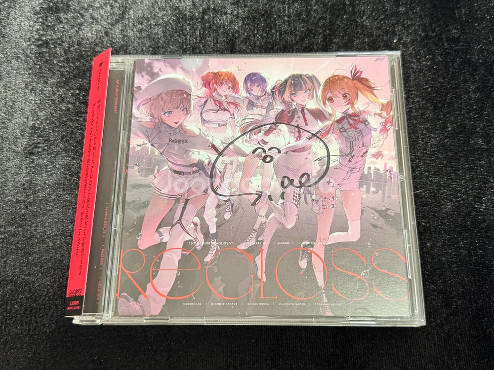 홀로라이브 리글로스 ReGLOSS 한정판 앨범 싸인교환--1