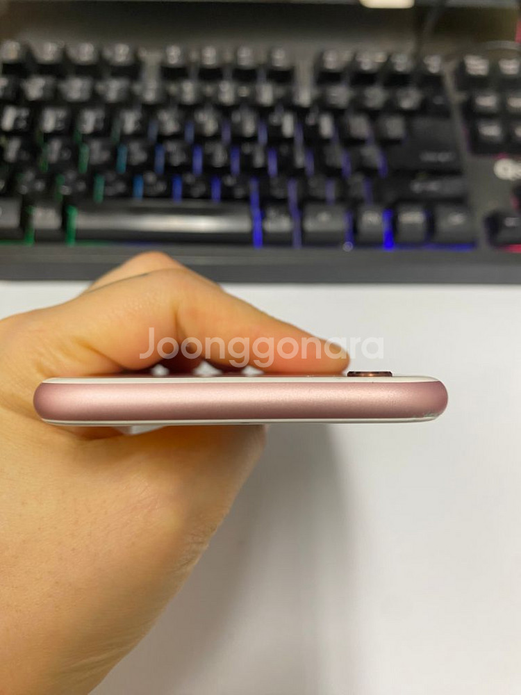 아이폰6S 로즈골드 AA급 32GB 배터리95% 인스타--3