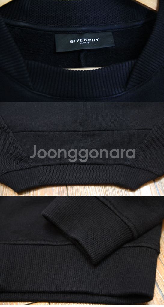 GIVENCHY 지방시 십자스티치 맨투맨--4