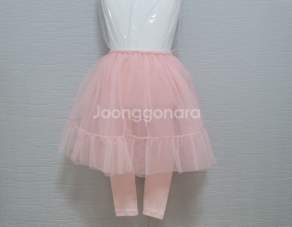 새상품)데일리베베 샤 스커트 S(2-3세)/M(4-5T--5