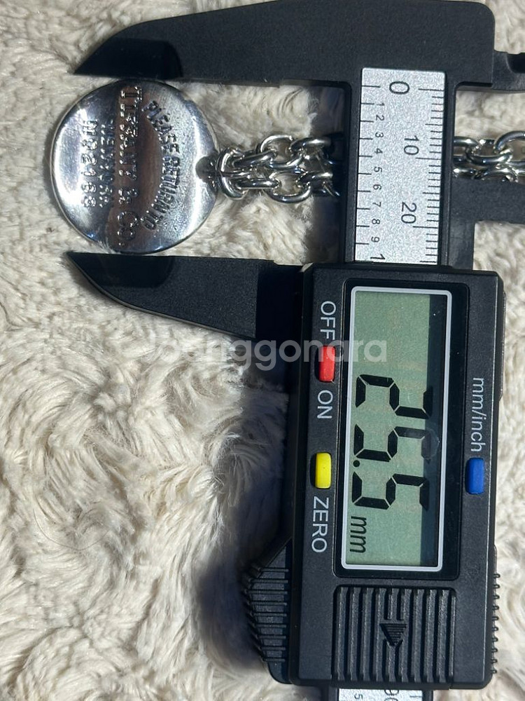상태좋은 티파니 앤코 mo2163빈티지 목걸이 팝니다--4