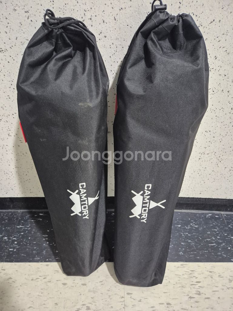 캠핑의자2개--1