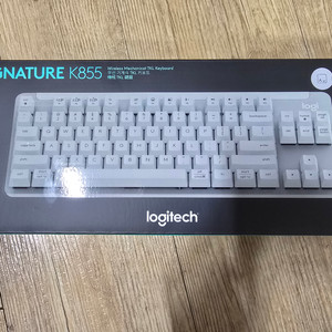 로지텍 K855 미개봉 무선키보드 팝니다(택포)