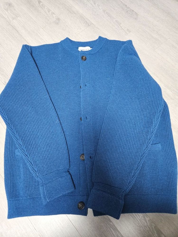 에스피오나지 잉크 블루 가디건 L--1