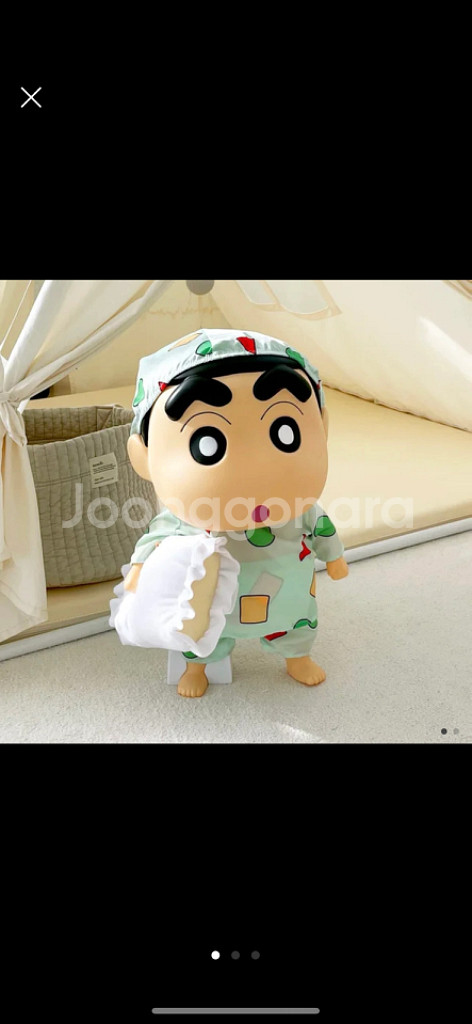 짱구 대형 파자마 피규어 40cm--1