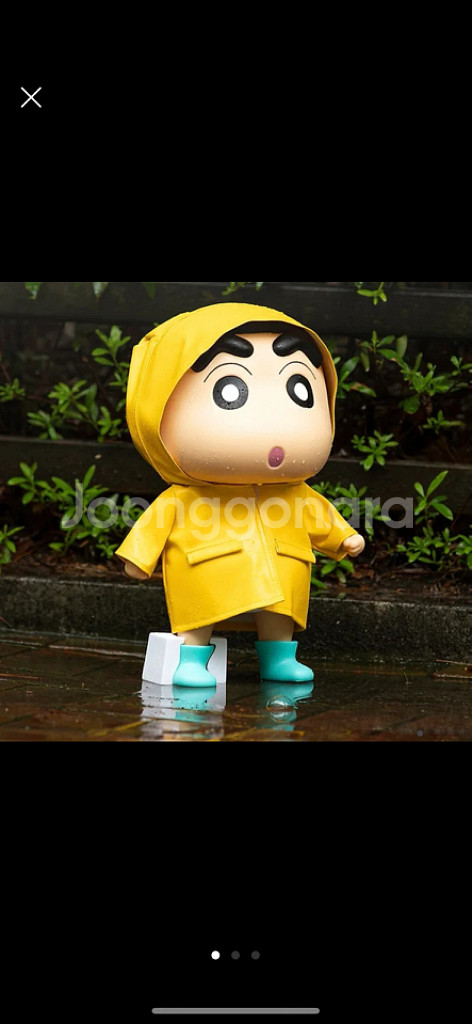 짱구 대형 우비 피규어 42.5cm--1