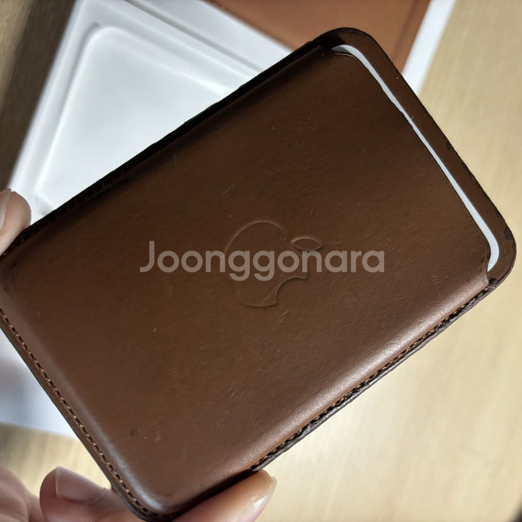 급처) 애플 맥세이프 카드지갑 풀박스--2