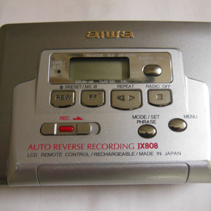 AIWA HS-JX808 워크맨 작동품