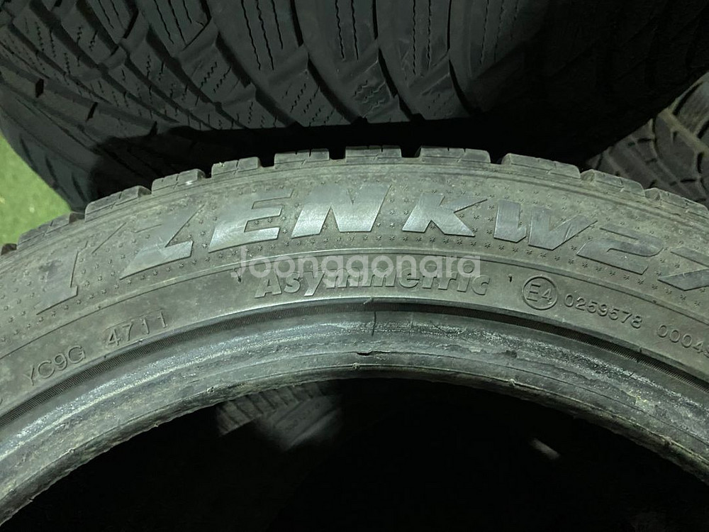 금호 스노우 245-45-17 중고 5개--3