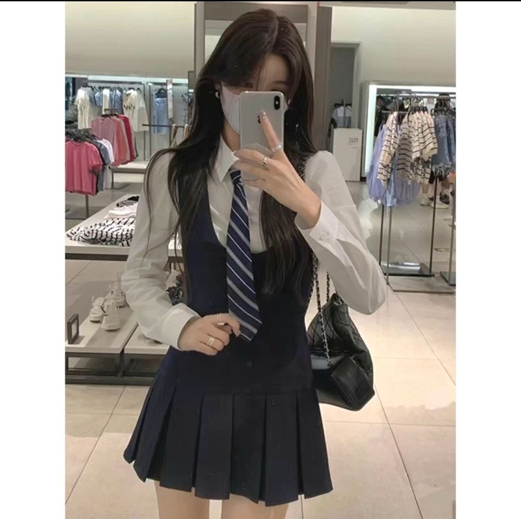 할인) 클래식 정장 세트 하이틴 졸사 프레피룩 y2k 이미지
