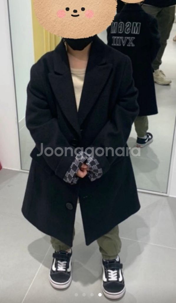 MSGM 키즈 코트 (정품)--3