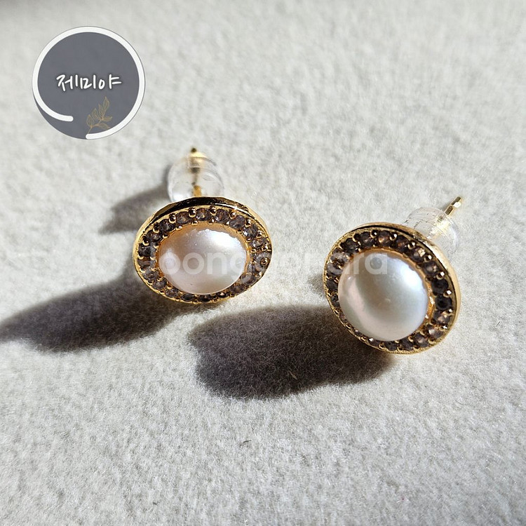 [새상품] 담수진주 패션 귀걸이--3