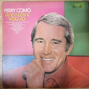 PERRY COMO 음반 a (LP 턴테이블 오디오 앰