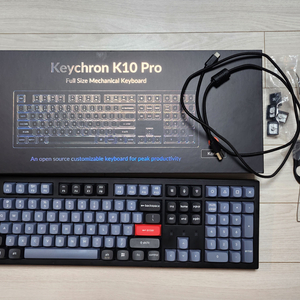 키크론 K10 PRO RGB 핫스왑 저소음 적축