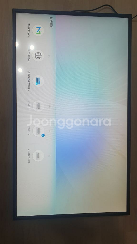 삼성 32인치 사이니지 LED 모니터 qm32r-an--3