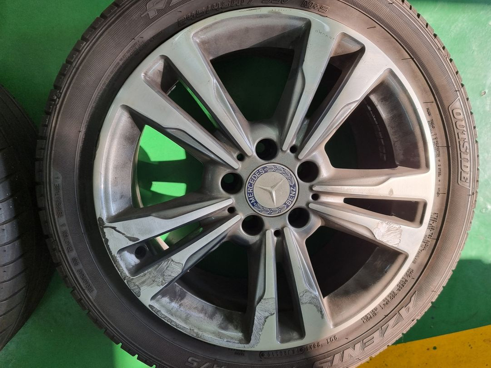 벤츠 17인치 휠--3