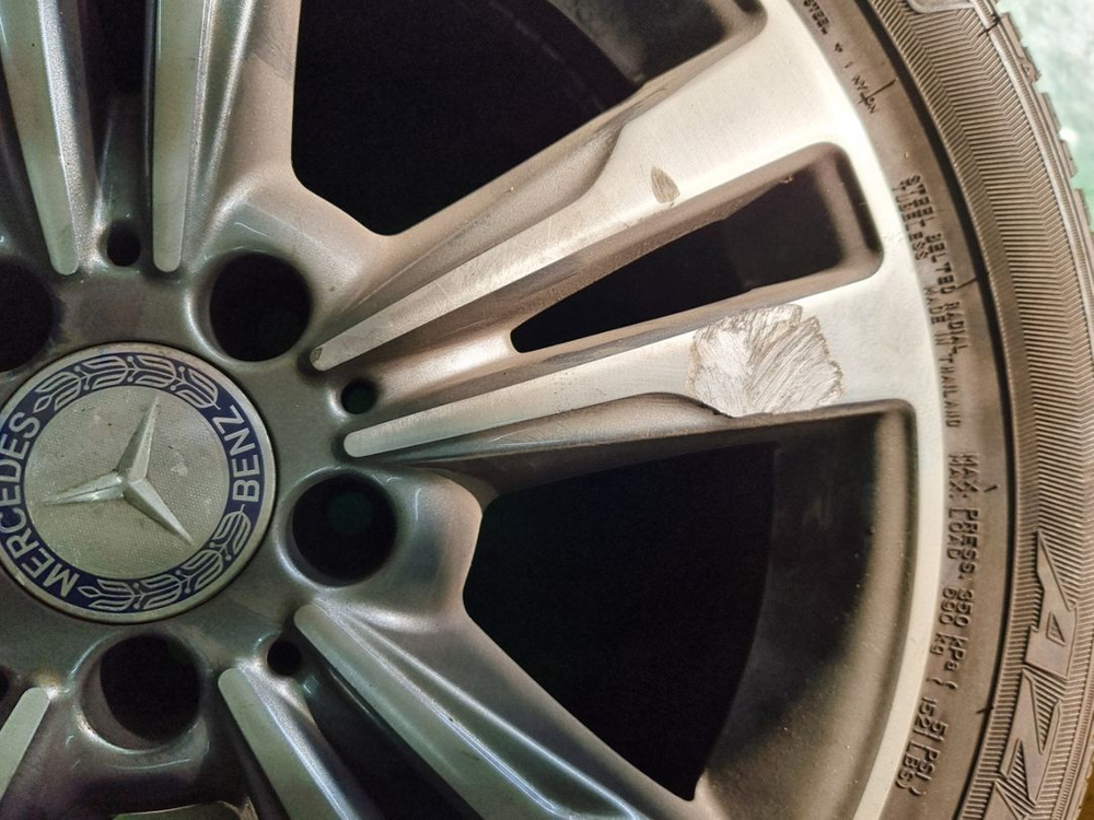 벤츠 17인치 휠--5