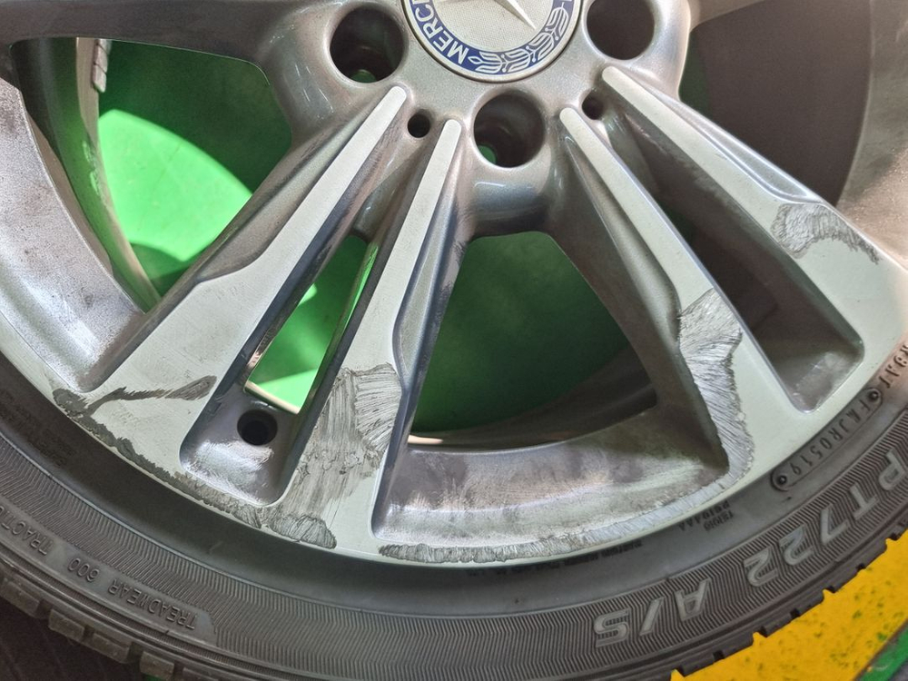 벤츠 17인치 휠--4