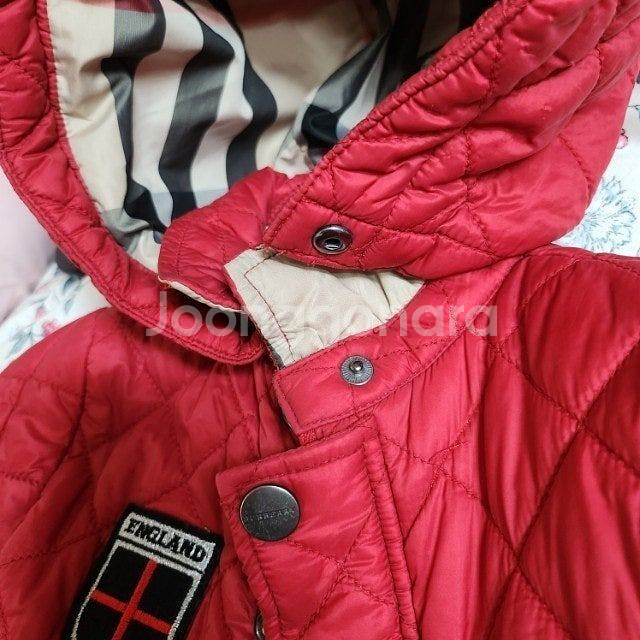 80호 (12m) 버버리칠드런 퀼팅 누빔 자켓--7