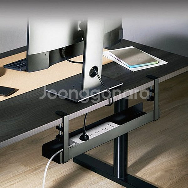 멀티탭 수납 책상 거치대 선반 무타공--1