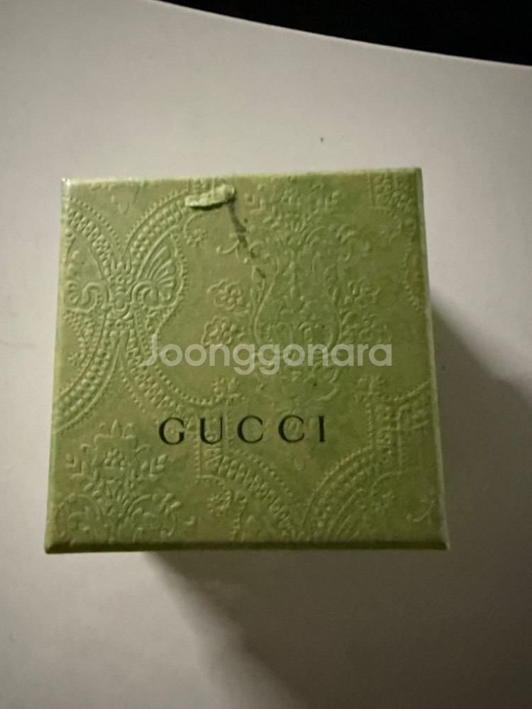 구찌 가든 실버 스네이크링 14호--1