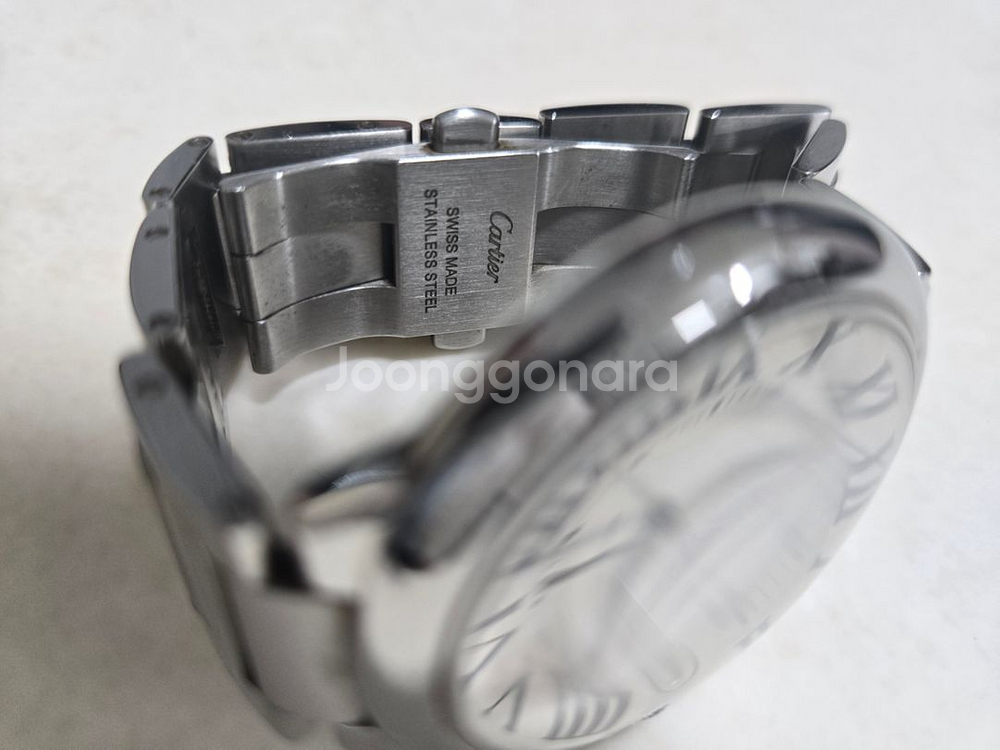 까르띠에 남성정품42mm--3