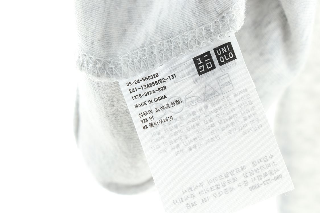 W(XL) 브랜드빈티지 후드집업 유니클로 백멜란지--5