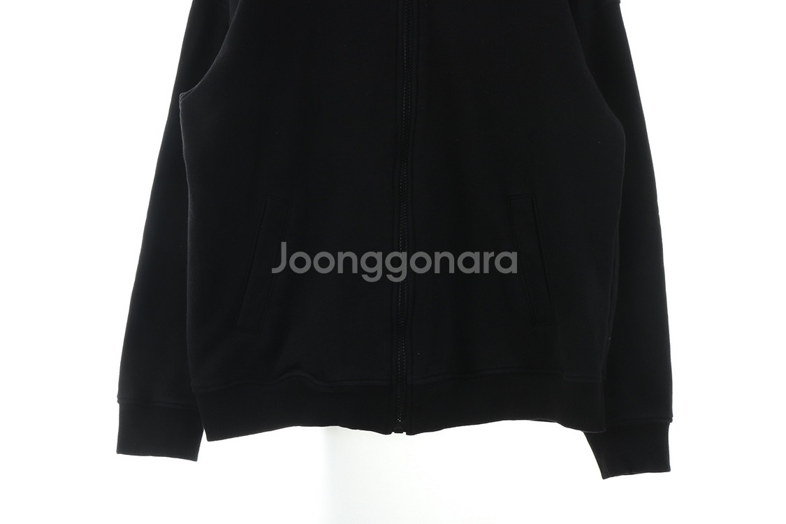 (L) 브랜드빈티지 후드집업 블랙 올드스쿨--3
