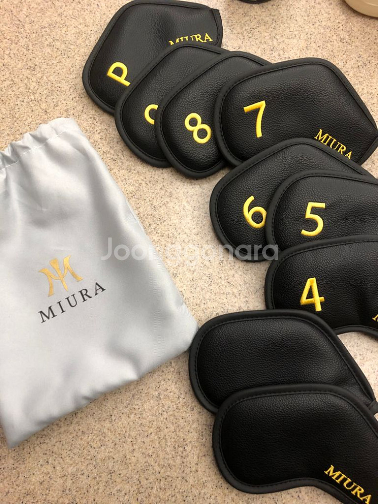 미우라 신형 아이언커버 9개 세트--0