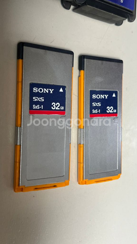 소니 SxS-1 32gb 메모리 2개--2