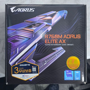 기가바이트 b760m aoruselite ax팝니다