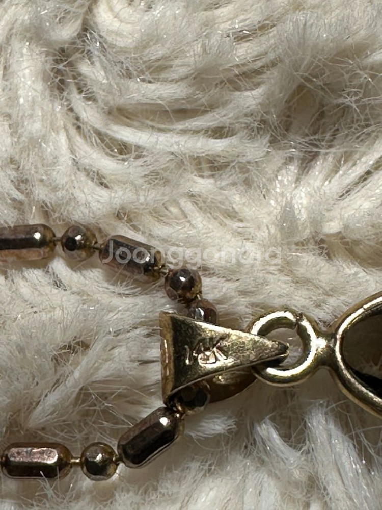 상태좋고 디자인 멋진 14k 목걸이 팝니다--5