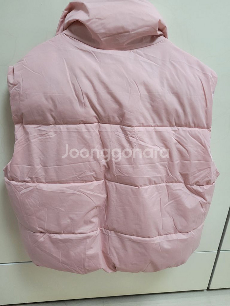 깜찍한 크롭 패딩조끼--2