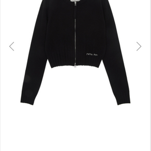 마뗑킴 ROUND ZIP UP CROP CARDIGAN