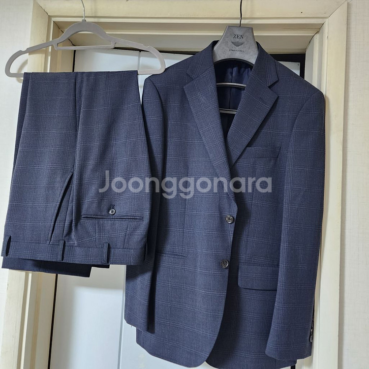 남자정장 네이비 셋업--1