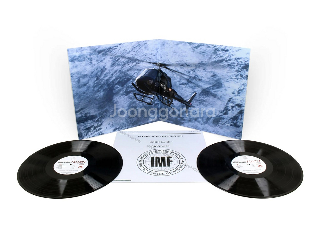 [개봉] 미션 임파서블 5 lp 한정판 블랙반 판매--1