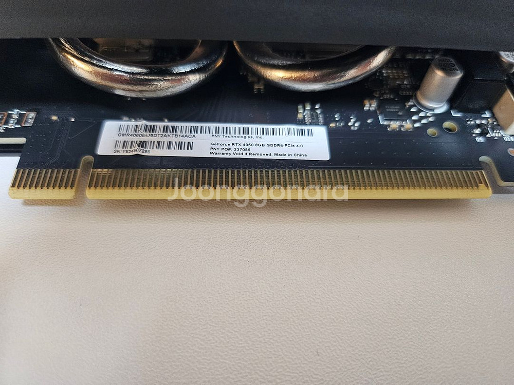 PNY RTX4060 VETRO 8G 판매합니다~--5
